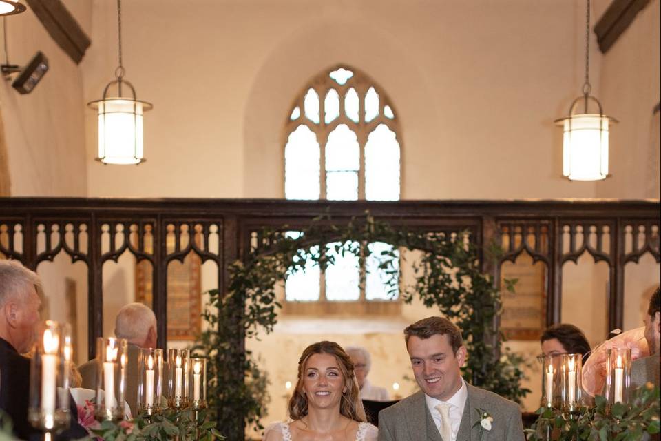 Church wedding