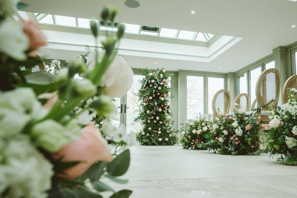 Orangery wedding