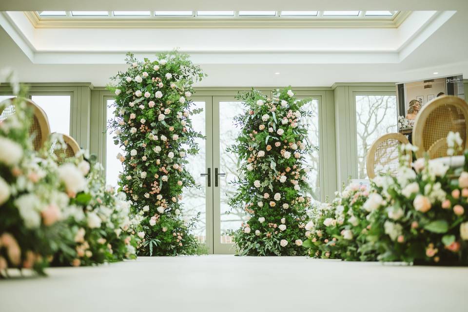 Orangery wedding