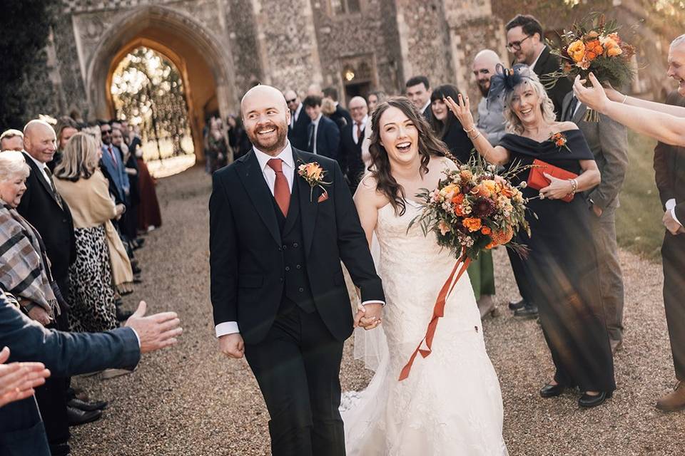 Autumnal wedding