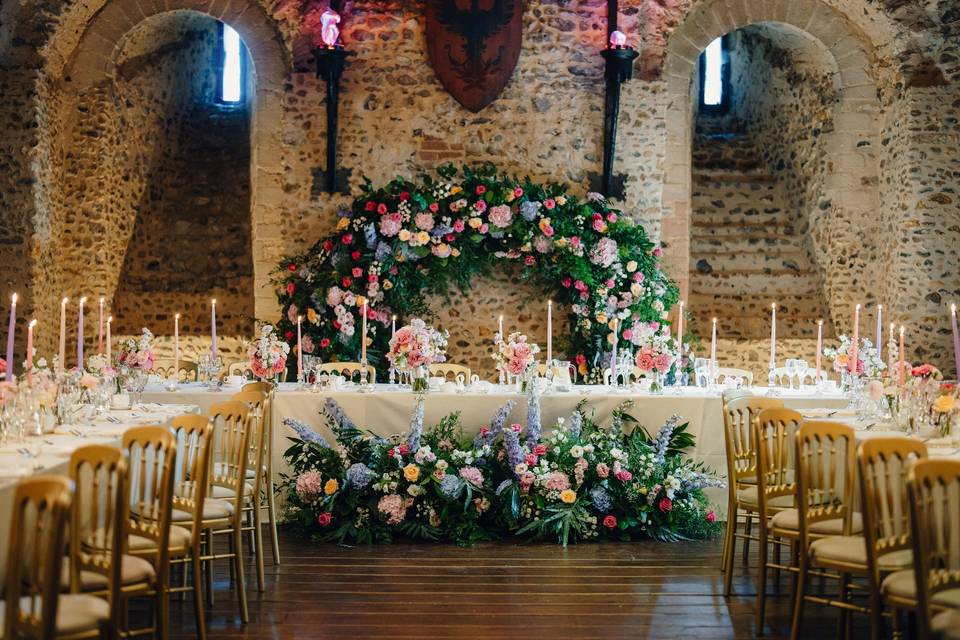 Castle wedding