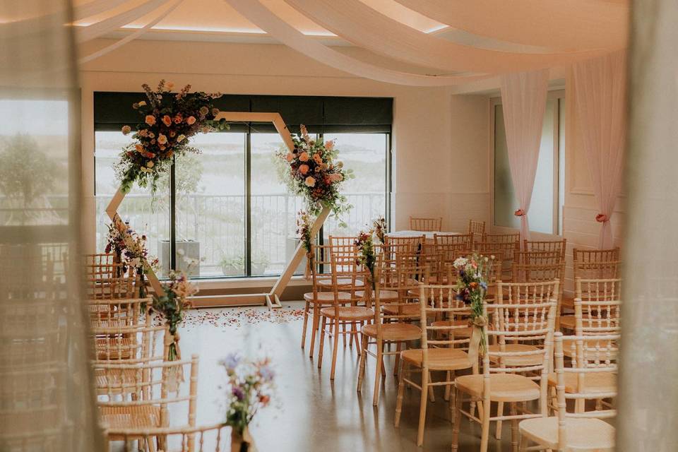 Indoor ceremony