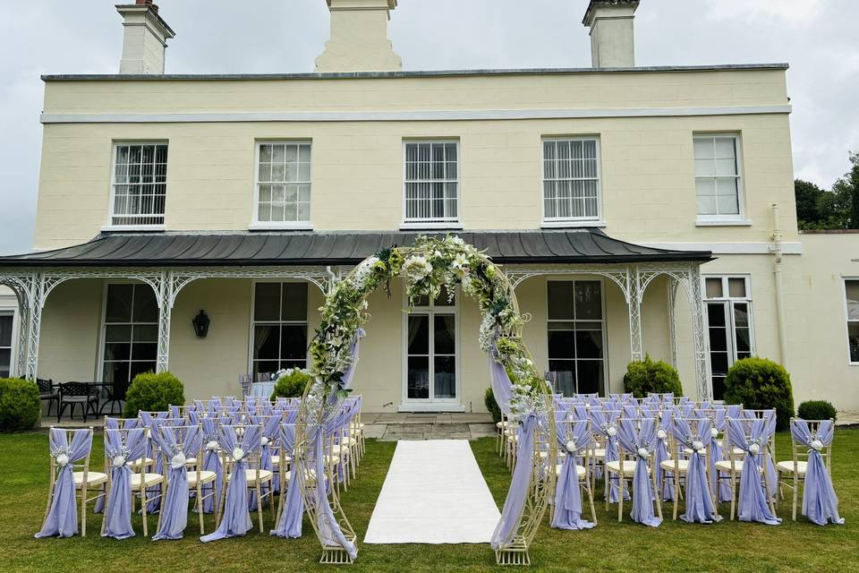 Outside ceremony
