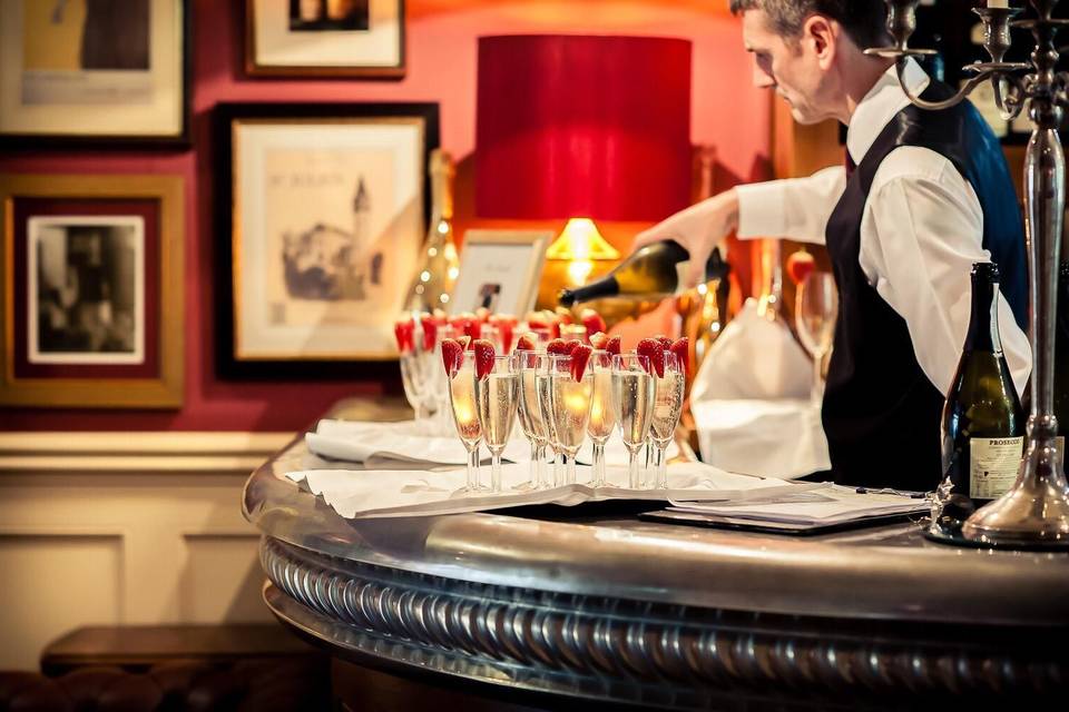Welcome drinks
