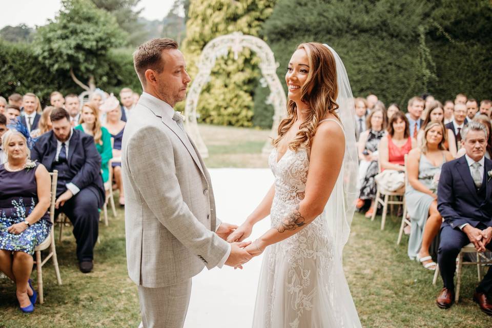 Outside ceremony