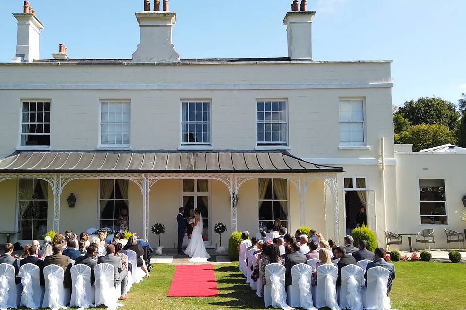 Outside ceremony