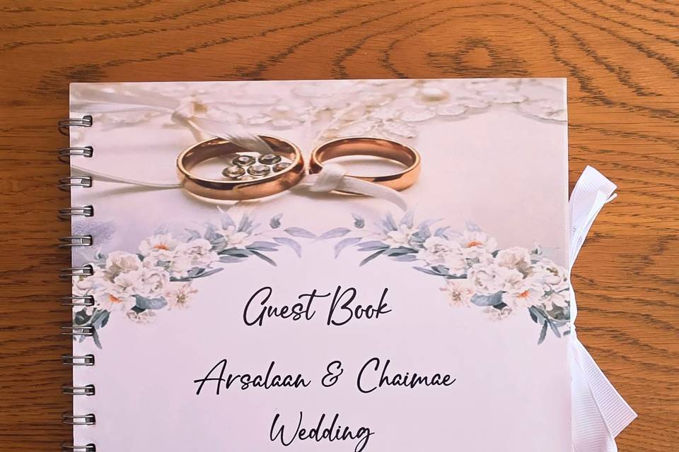 Wedding Message Book