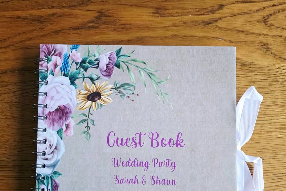 Luxury Wedding Guest Book