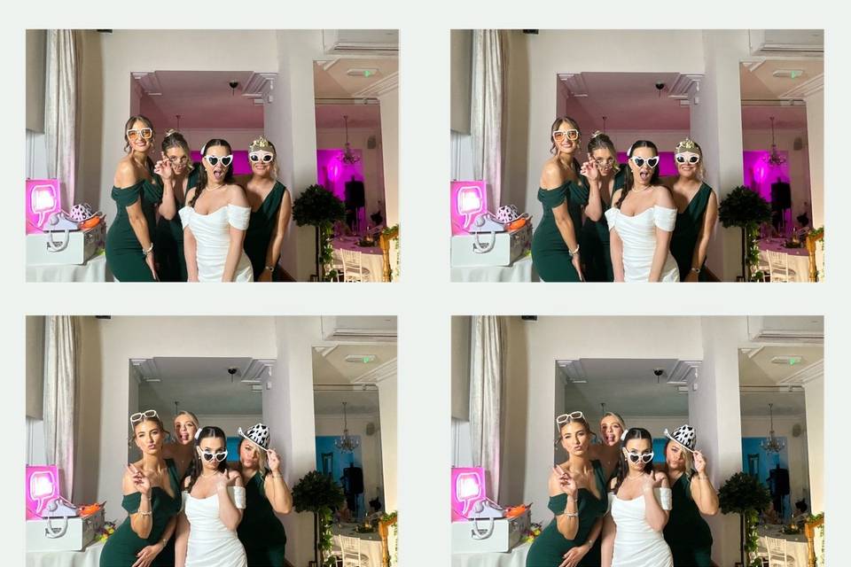 Modern Wedding Photo Pod