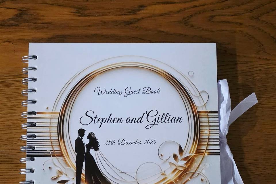 Classic Wedding Guest Book