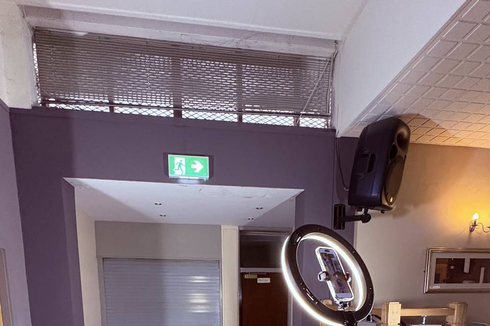 Our new 360 video booth