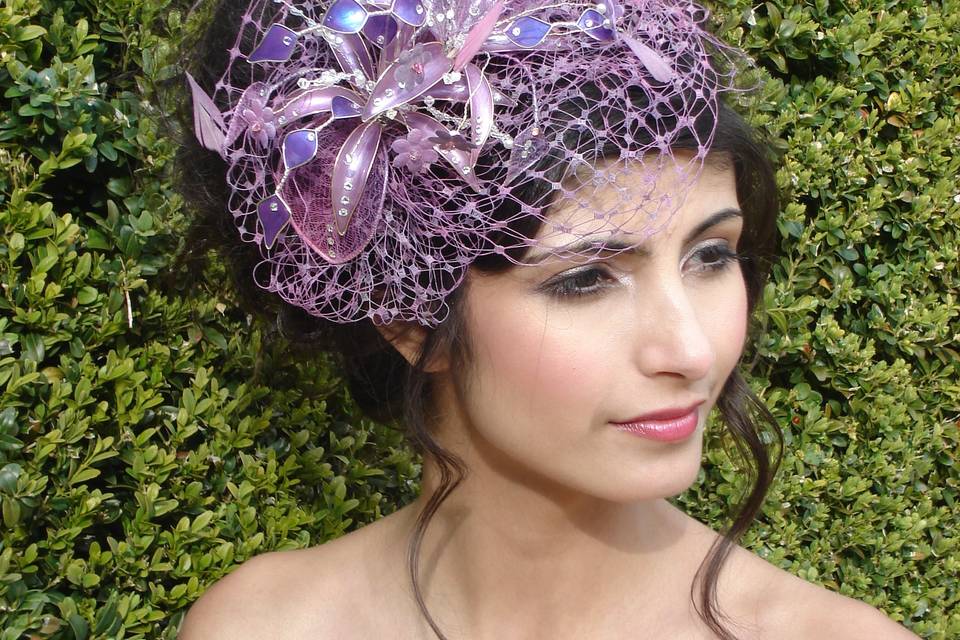 Annabel rose fascinator