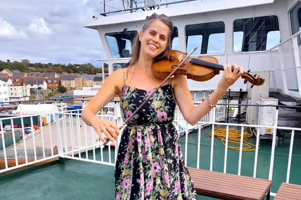 Fun times playing on a ship!