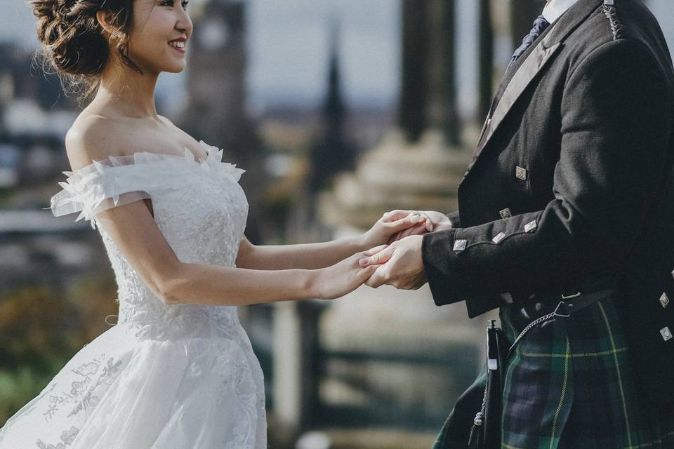 Keith Pre Wedding Edinburgh