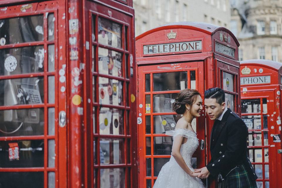 Keith Pre Wedding Edinburgh