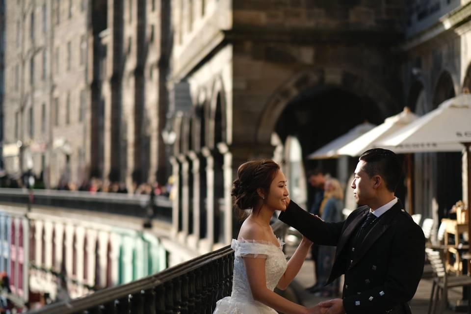 Keith Pre Wedding Edinburgh