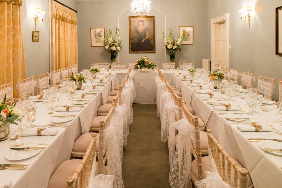 Orangery wedding breakfast