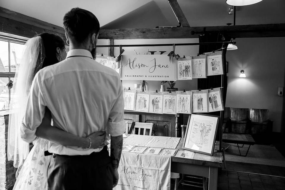 Live illustration Hampshire