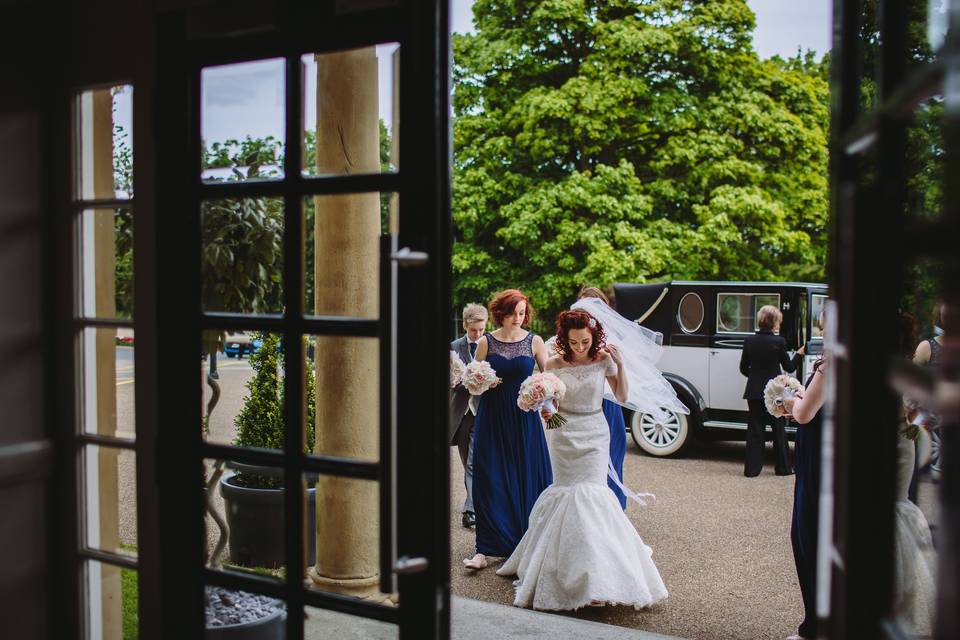 The Mansion Bridal Entrance