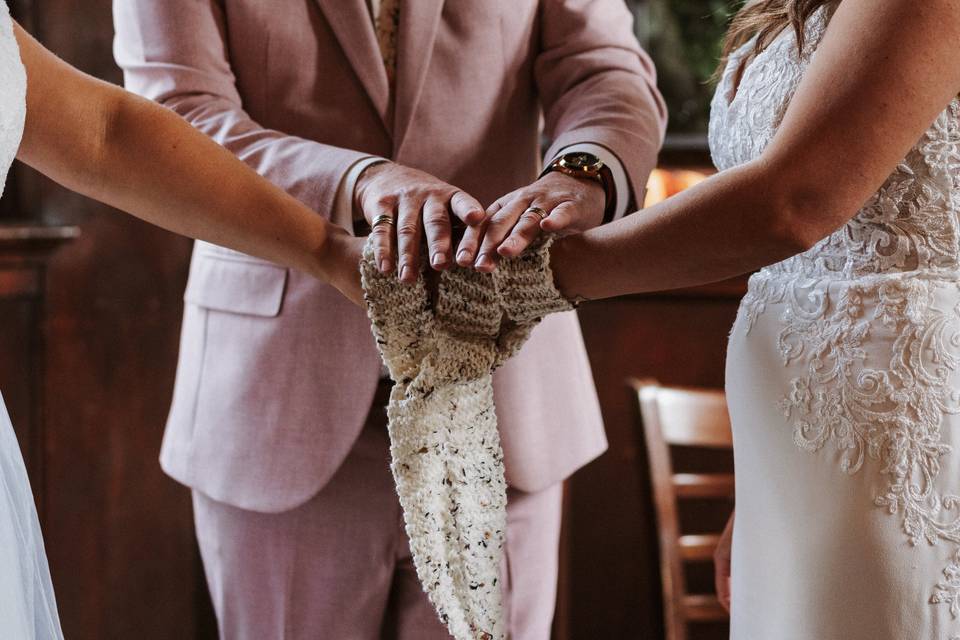 The hand fasting