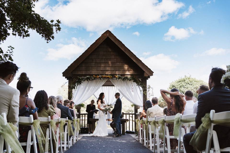 Outdoor ceremony