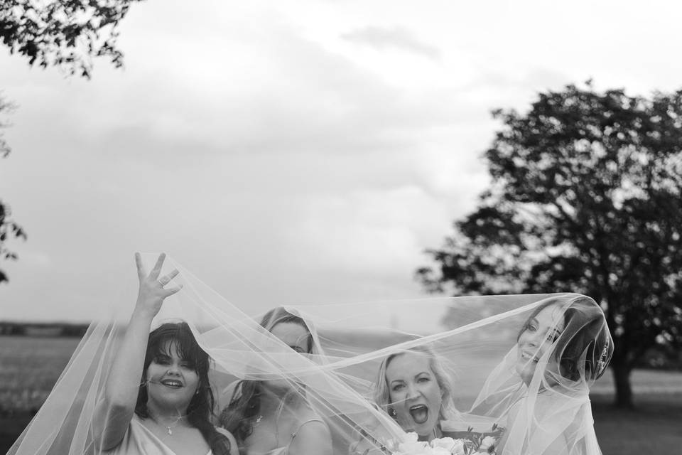 Bridal party flowers