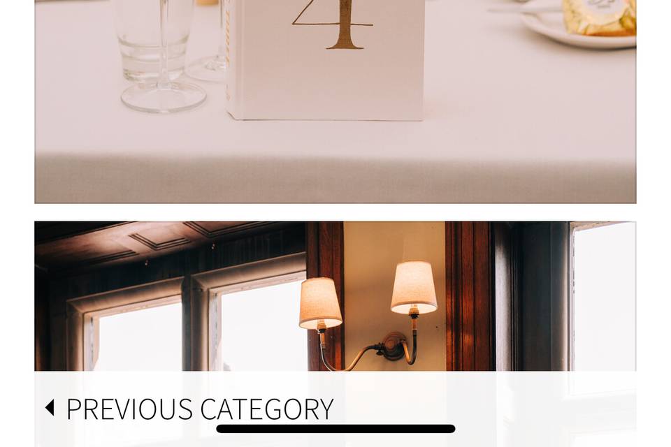 Quirky table numbers