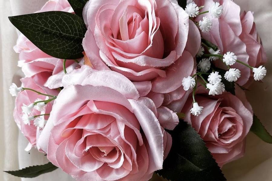Blush rose bouquet