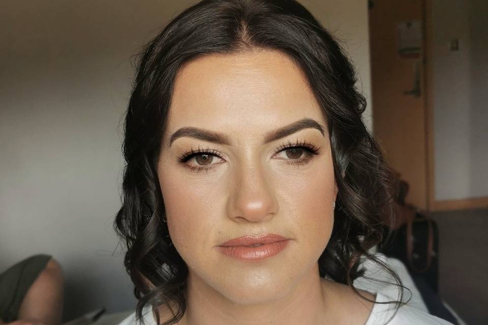 Stunning wedding look