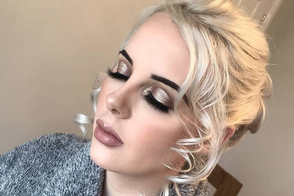 Beautiful bridal glam