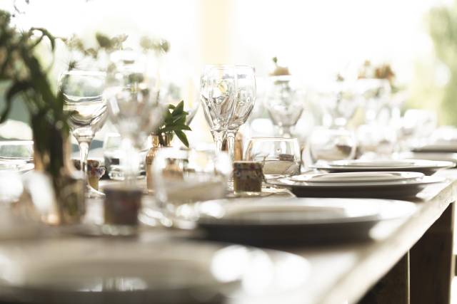 Indoor sit down seating