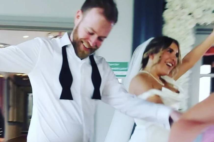 Fun wedding
