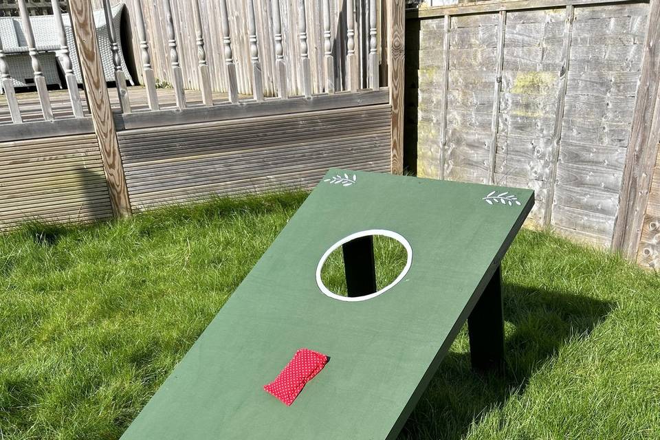 Cornhole lawn games