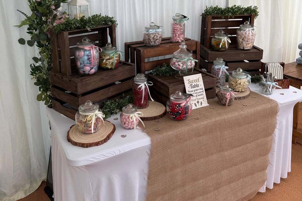 Wedding Sweet table
