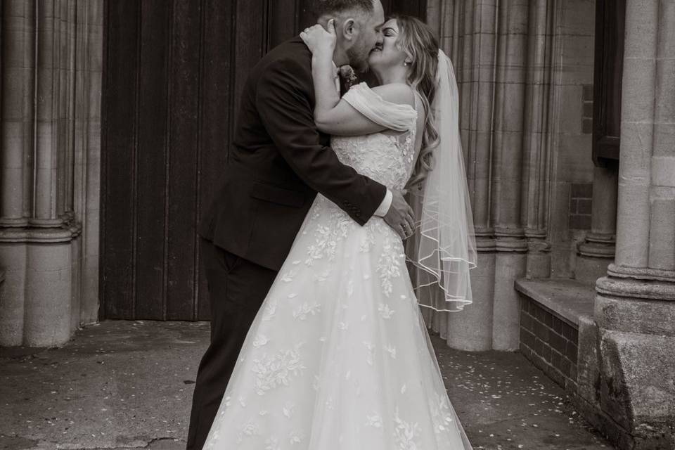 Romantic couple portraits