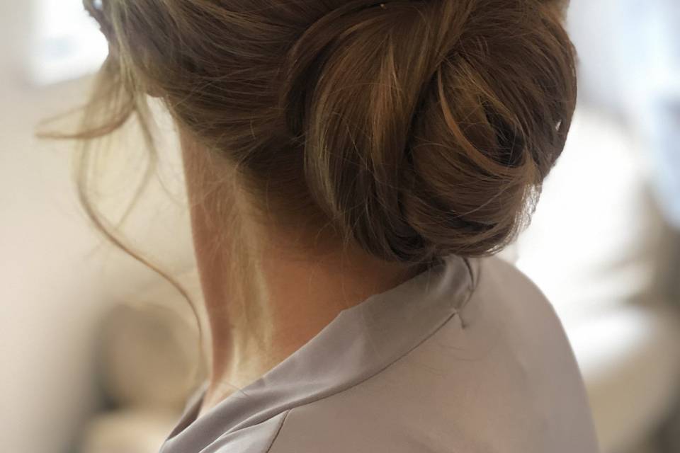 Relaxed updo
