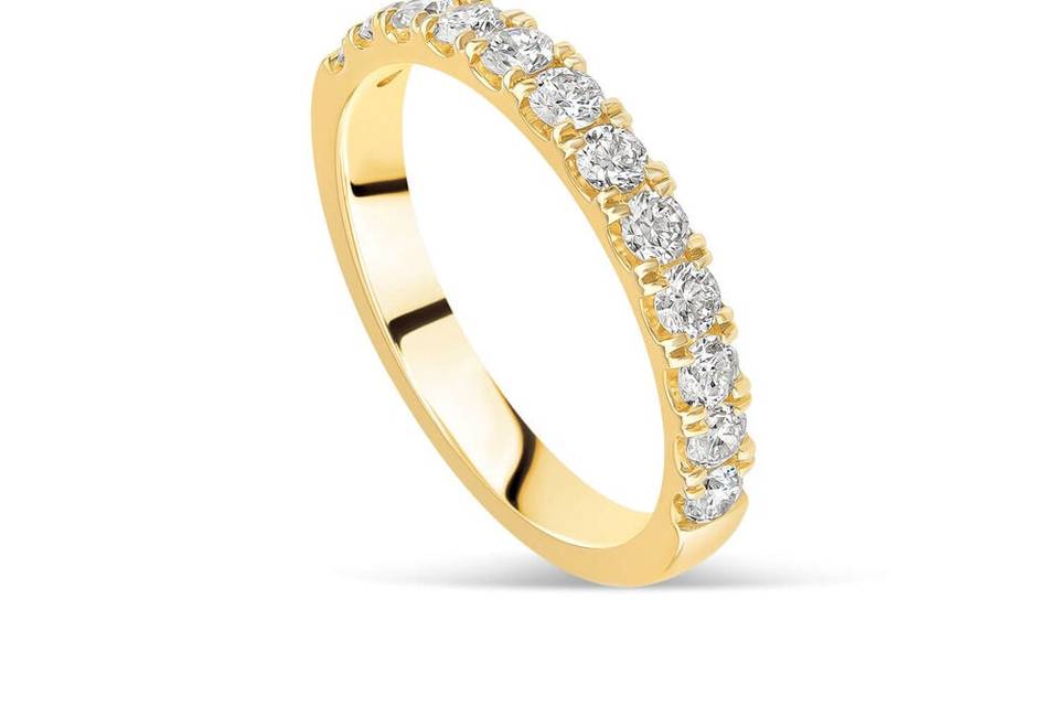 9ct yellow gold 2. 5mm