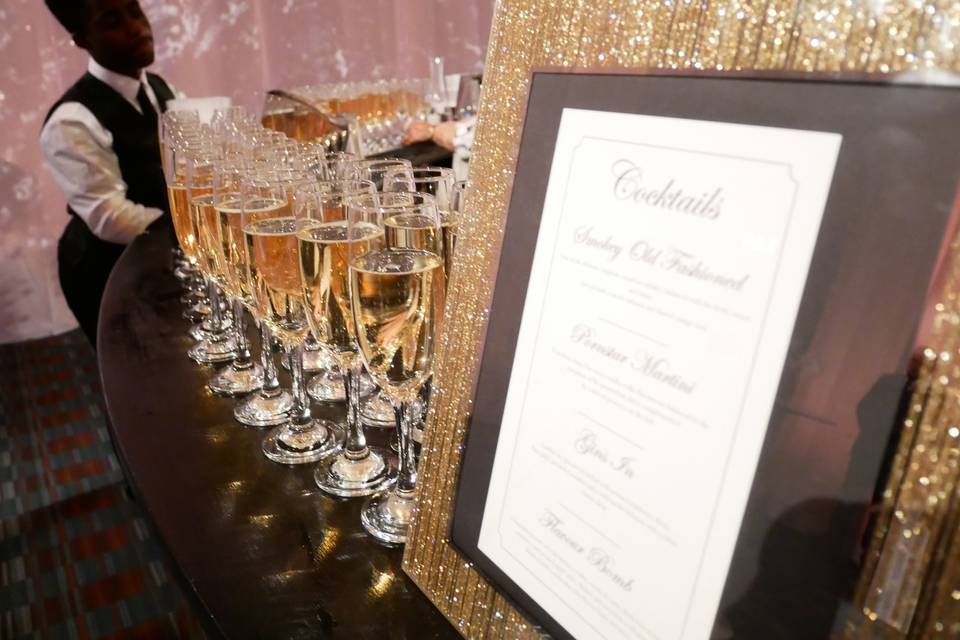 Bespoke Cocktail & Champagne Receptions