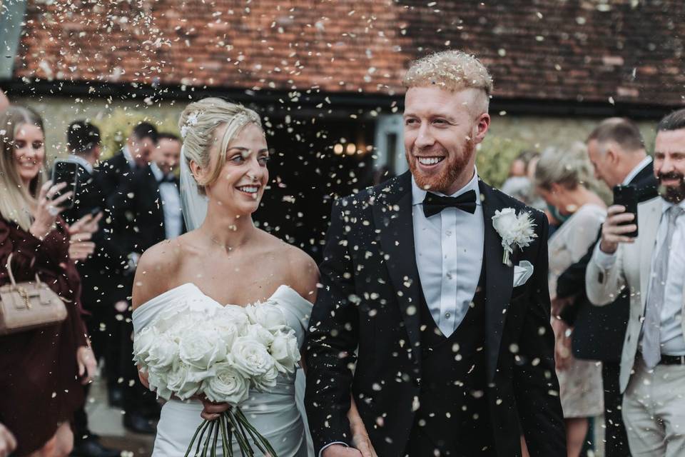 Confetti shot, Oxfordshire