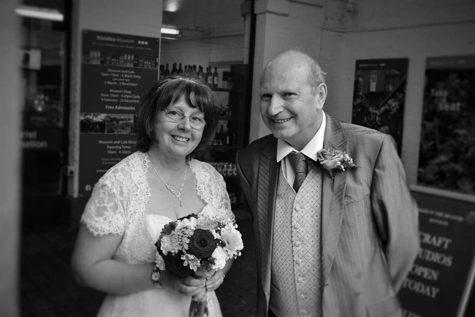 Wedding at Bewdley Museum