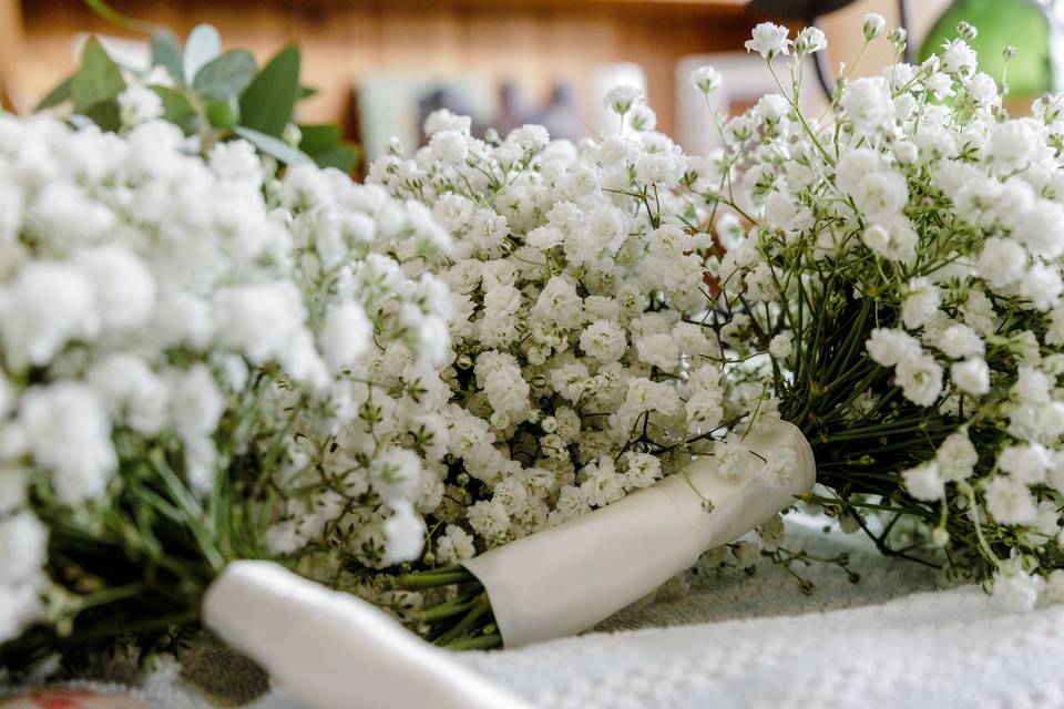 Bridesmaid bouquets