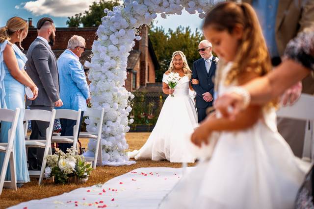 Brides Grand Entrance