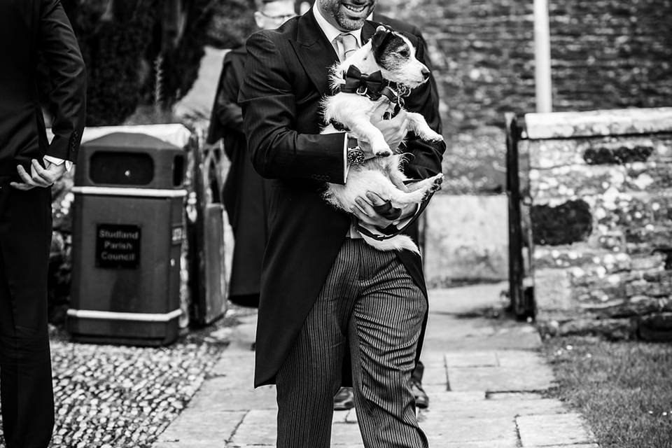 Groom with the Guest of Honour