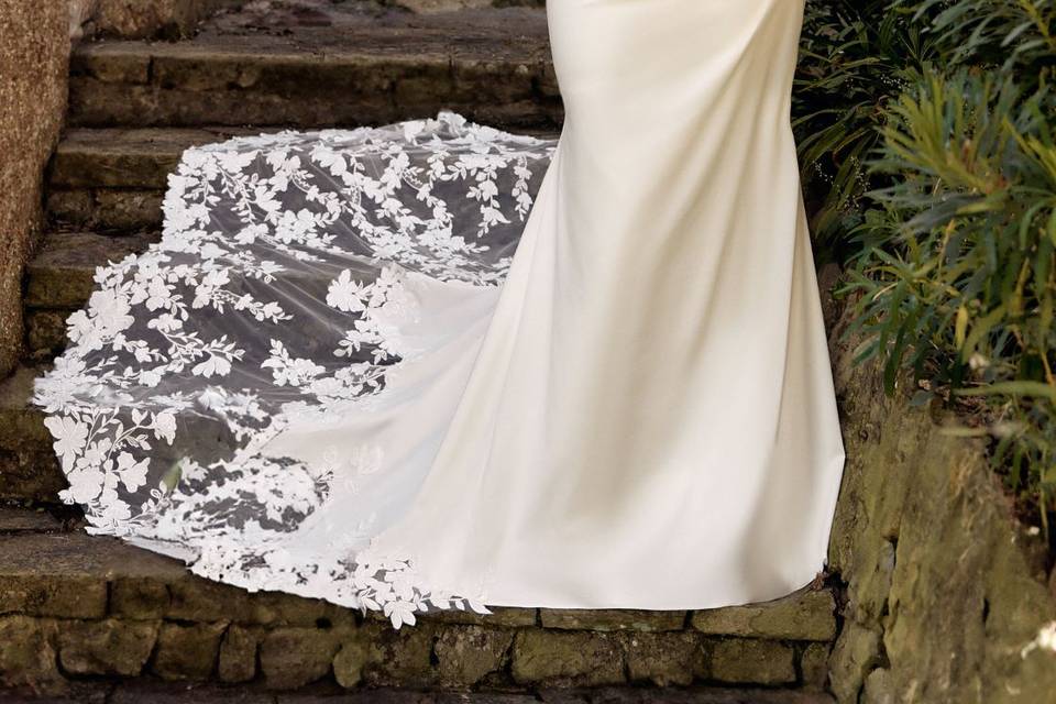 Plus size wedding dress