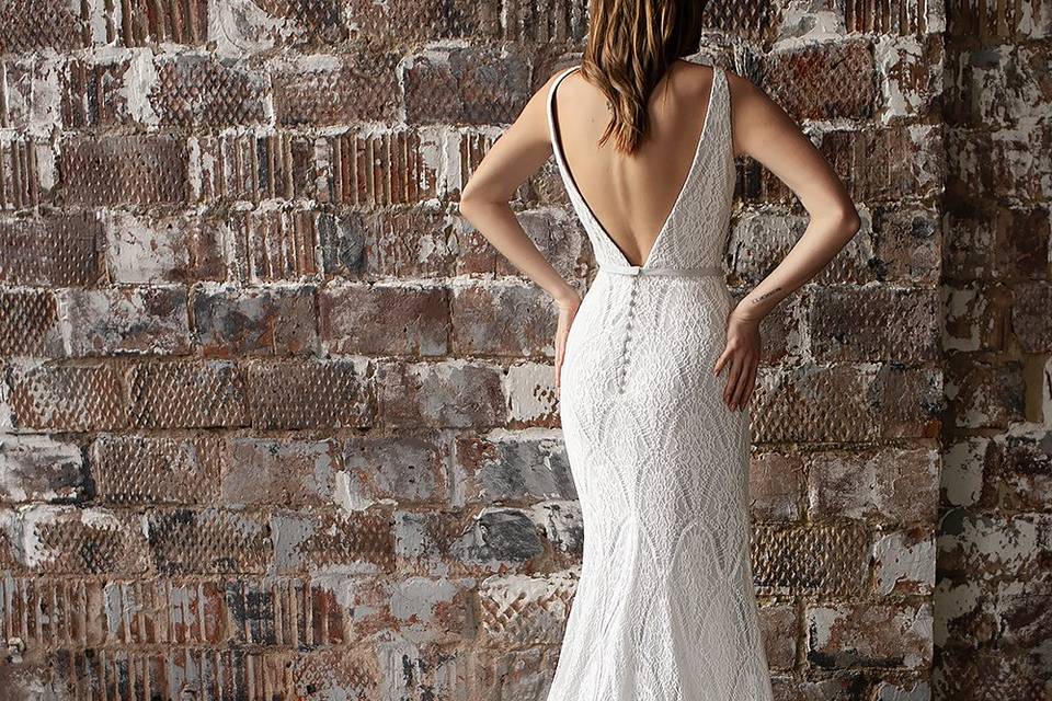 Robyn - Boho Wedding Dress