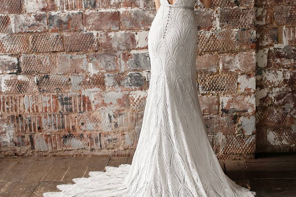 Robyn - Boho Wedding Dress