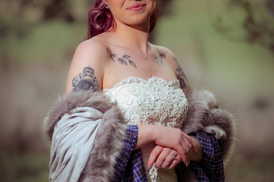 Scottish style | Bride