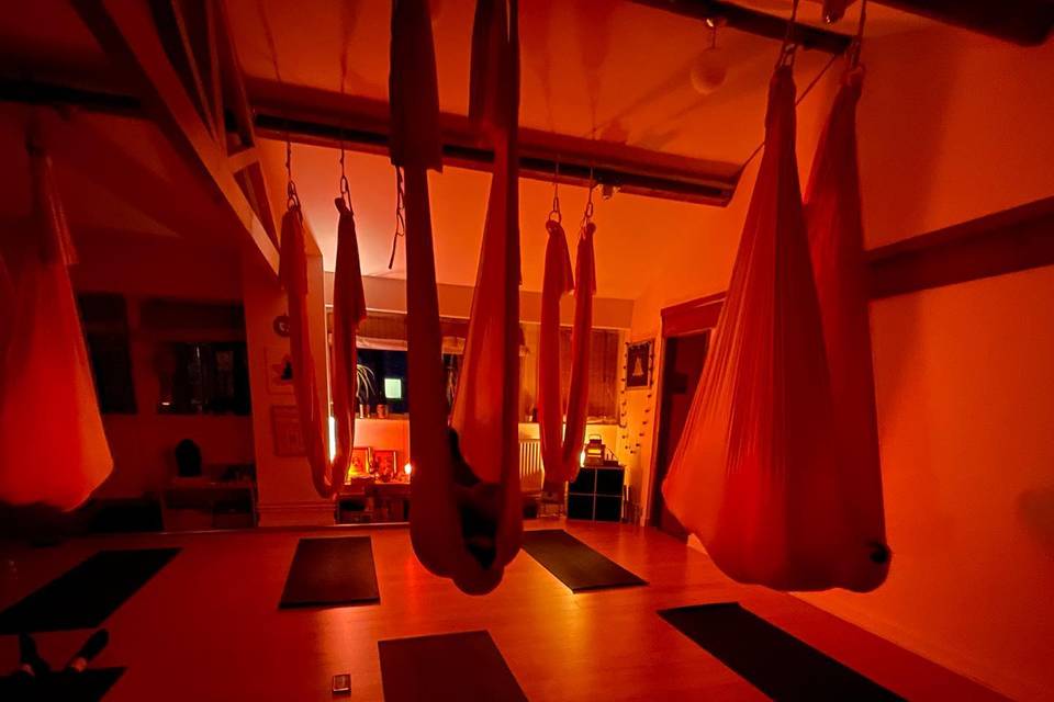 Aerial yoga