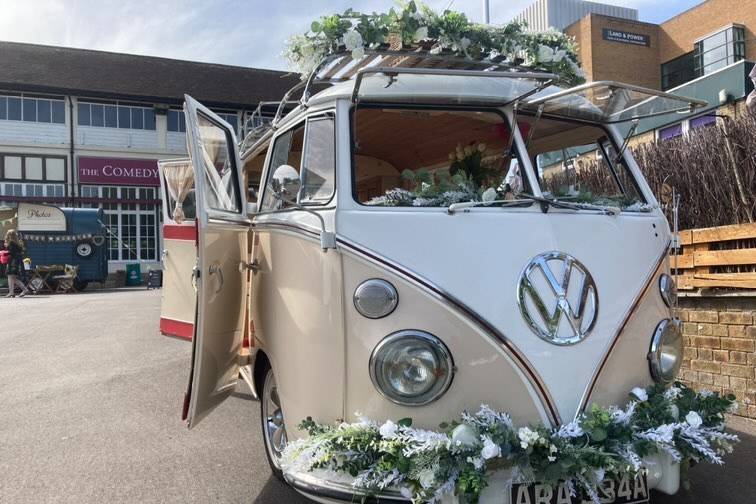 Vintage Campervan for Weddings