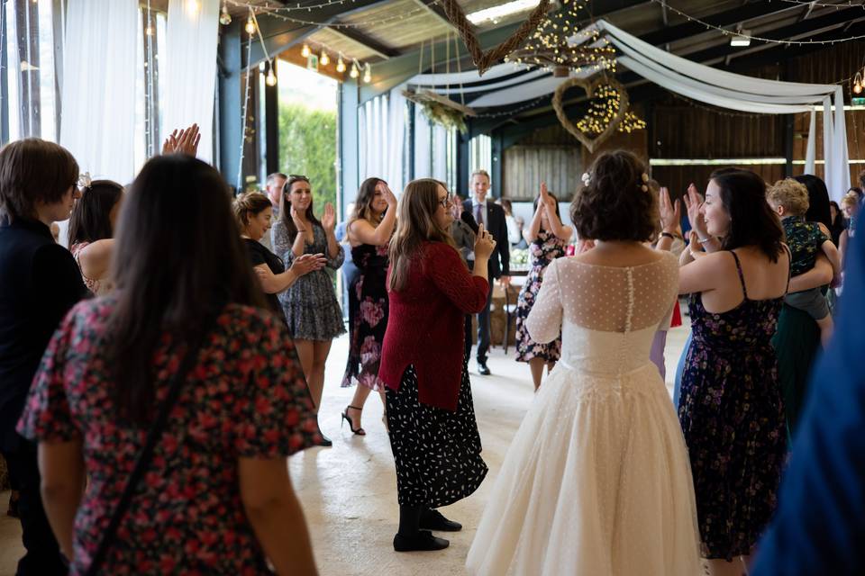 Wedding at Sugar Loaf Barn